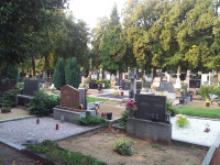 Pohled na hroby